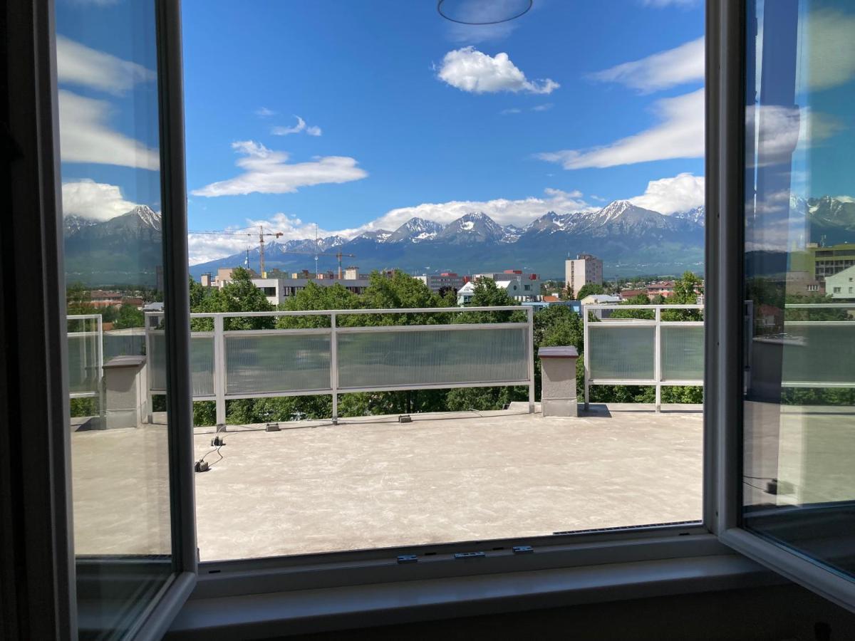 Apartman Hightatras View Centrum Poprad Exteriér fotografie