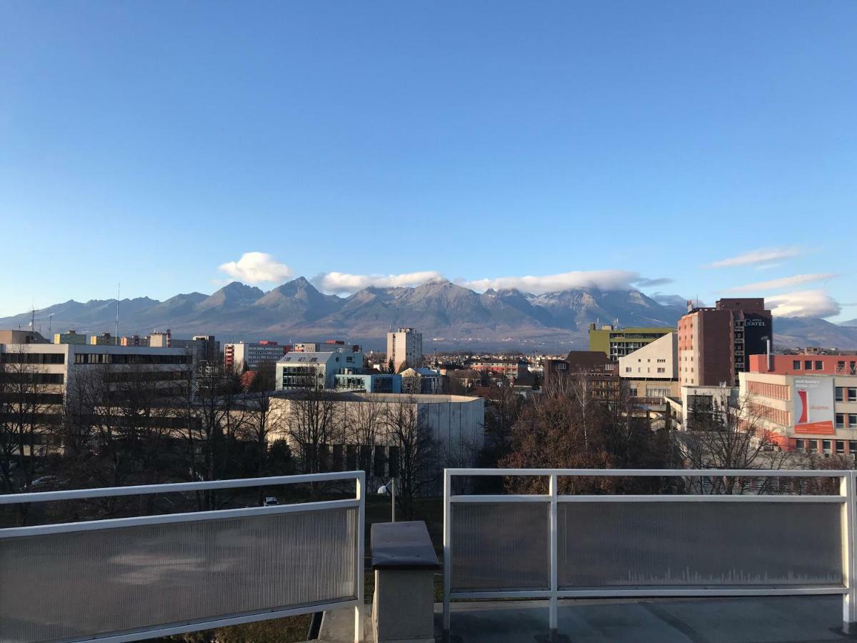 Apartman Hightatras View Centrum Poprad Exteriér fotografie